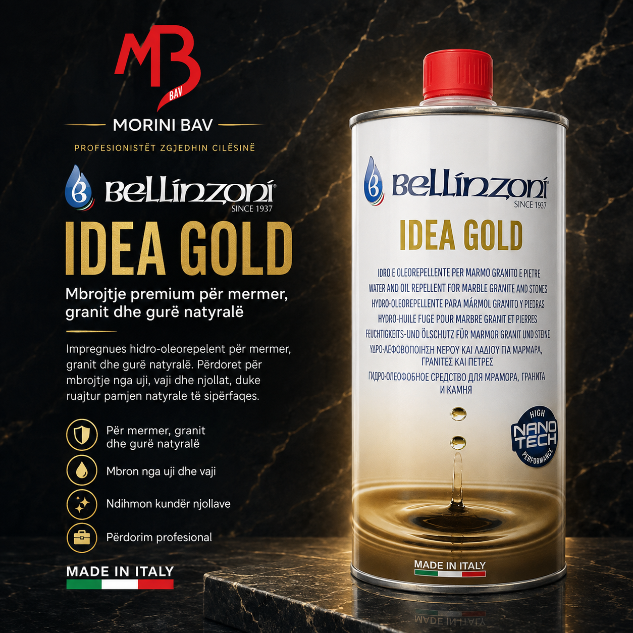Idea Gold Impregnues Nano-Tech (Bellinzoni)